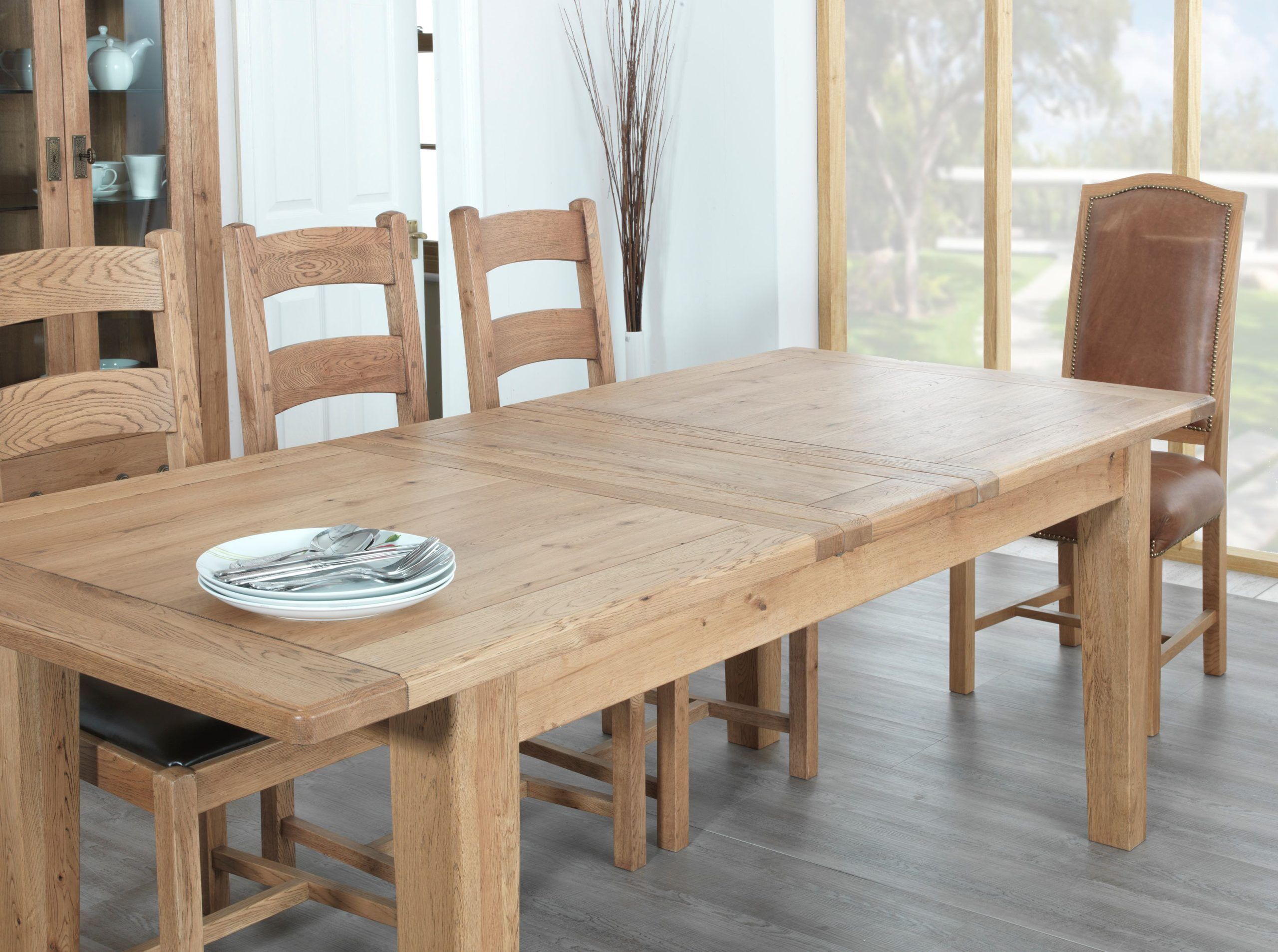 Carlton Furniture - Rustic Manor 1800x900 Extending Table