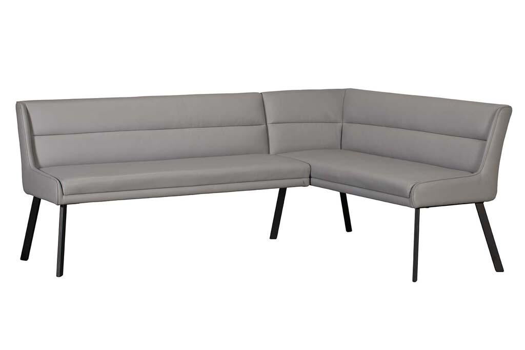 Baker Furniture Laura Corner Bench Left Grey