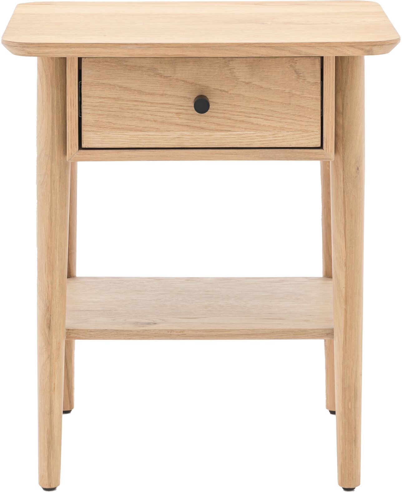 Gallery Direct Hatfield 1 Drawer Bedisde Natural