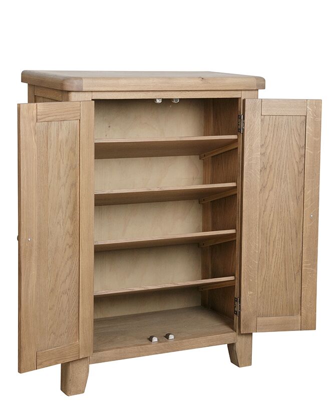 Kettle Interiors Parker Natural Shoe Cupboard