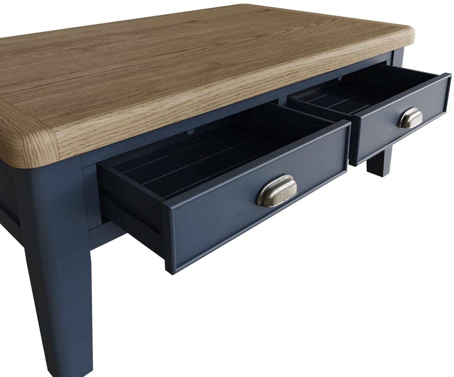 Kettle Interiors Parker Dining Blue Large Coffee Table