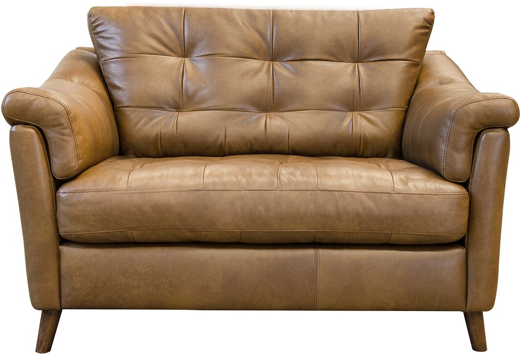 Alexander & James Newmarket Snuggler Chair in Tote Tobacco