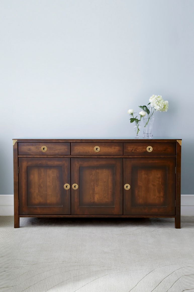 Laura Ashley Balmoral 3 Door 3 Drawer Sideboard in Chestnut