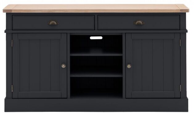Gallery Direct Eton 2 Door2 Drawer Sideboard Meteor | Shackletons