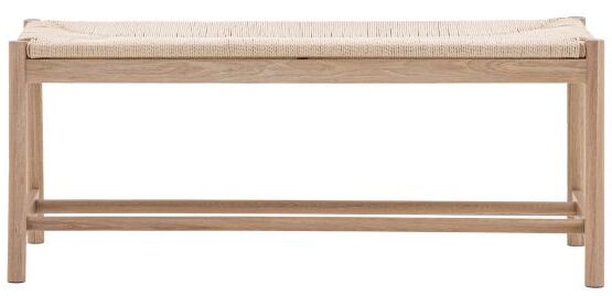 Gallery Direct Eton Rope Bench | Shackletons