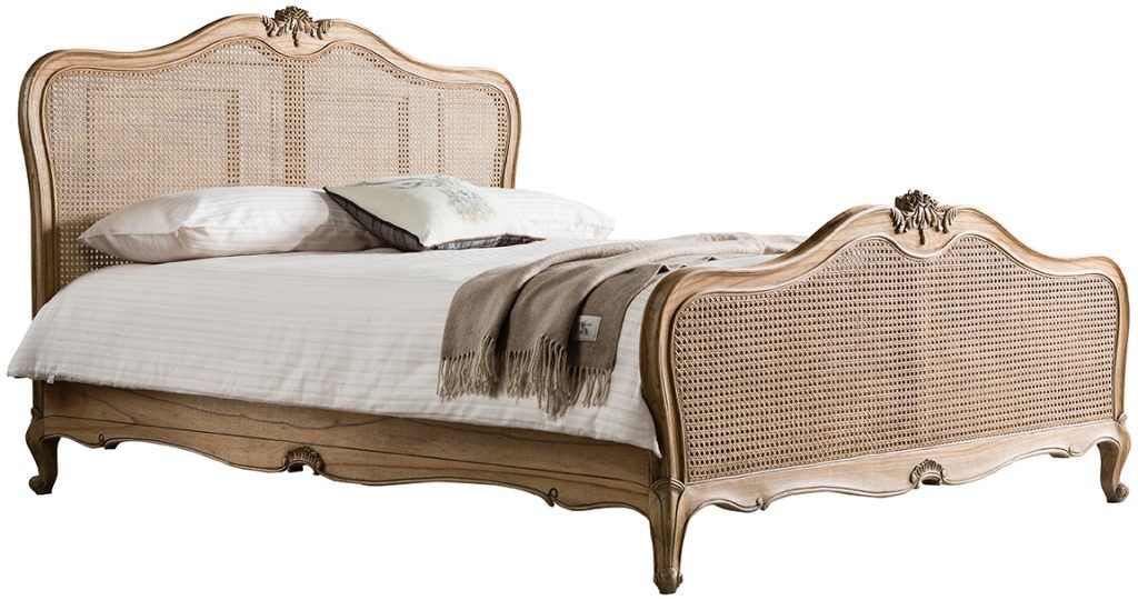 Gallery Direct Chic 6 Cane Bed Weathered | Shackletons