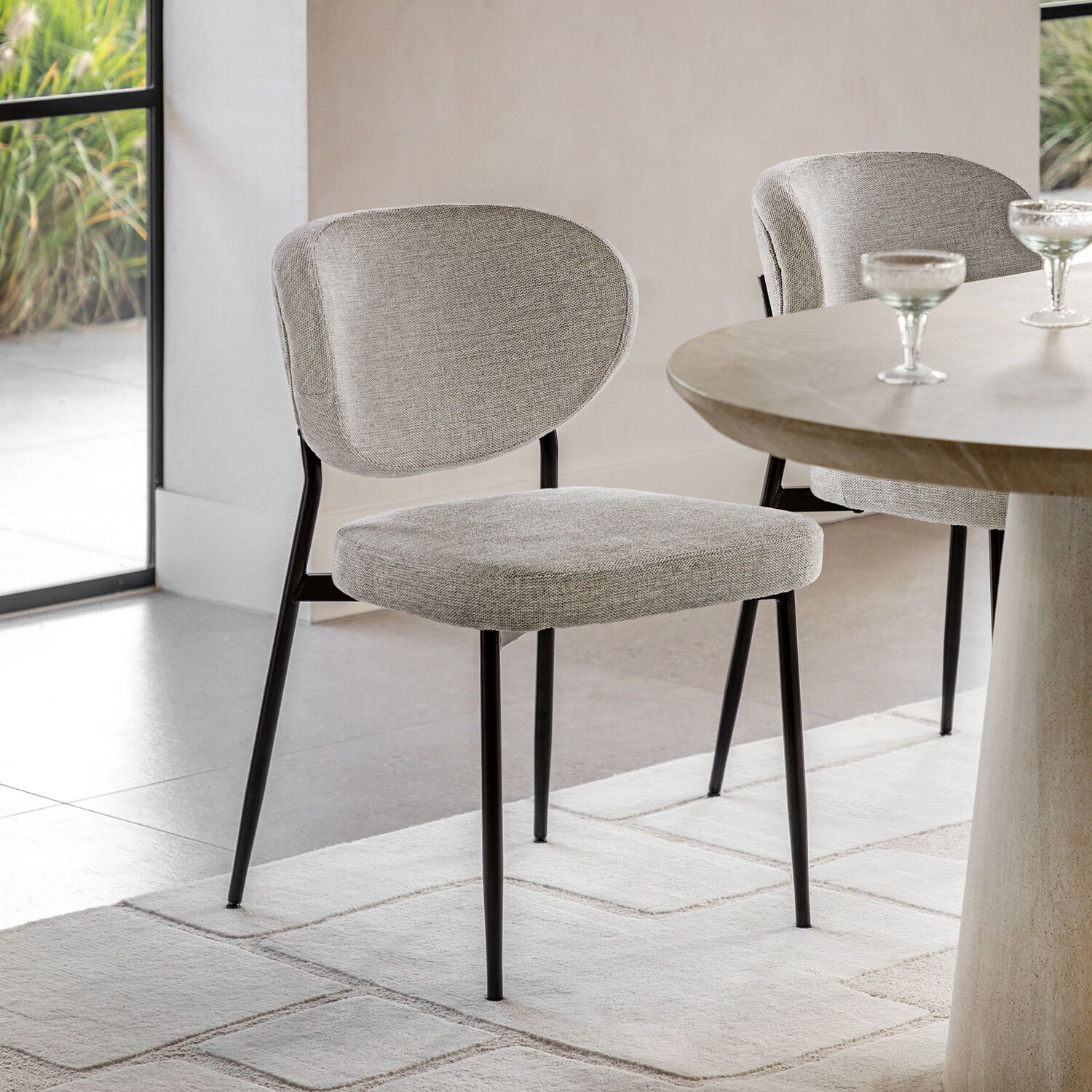 Gallery Direct Oppo Dining Chair Natural (2pk)