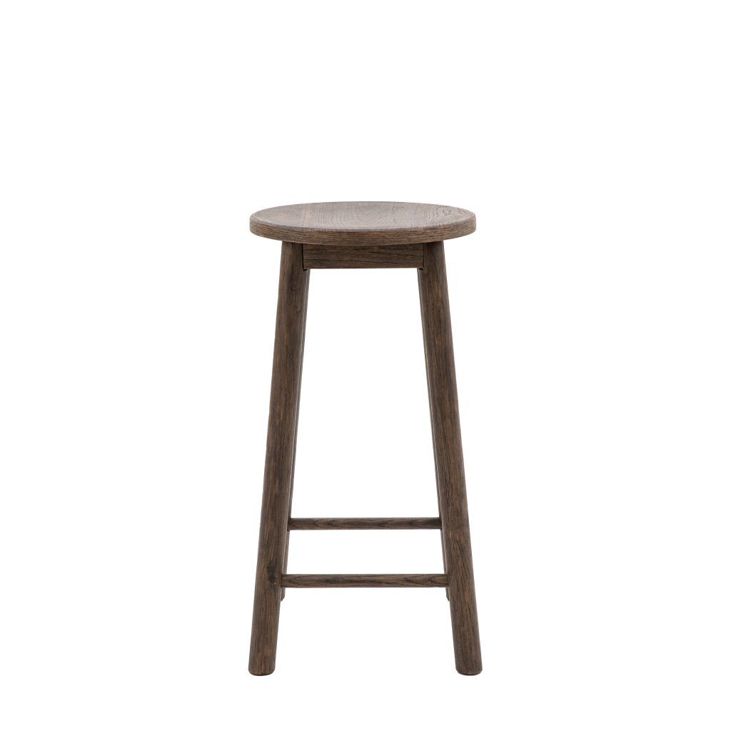 Gallery Direct Hatfield Stool Smoked | Shackletons