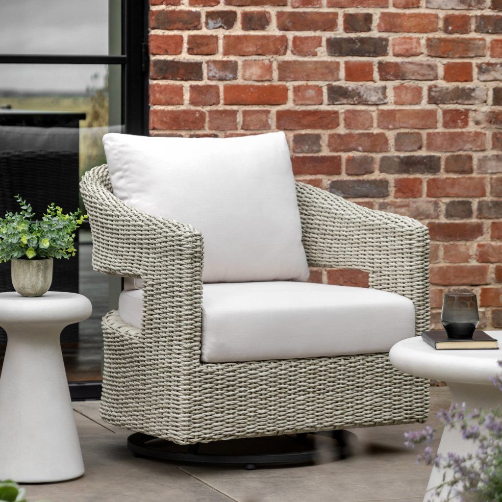 Gallery Direct Hvar Swivel Chair | Shackletons