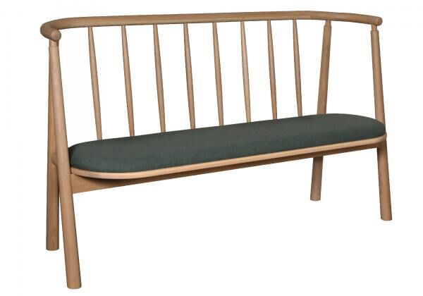 Carlton Furniture Holcot Kingham Bench with Upholstered Seat | Shackletons