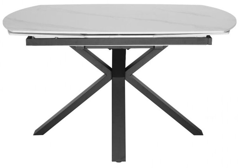 Carlton Furniture Naples Extending Twisting Table Sintered | Shackletons