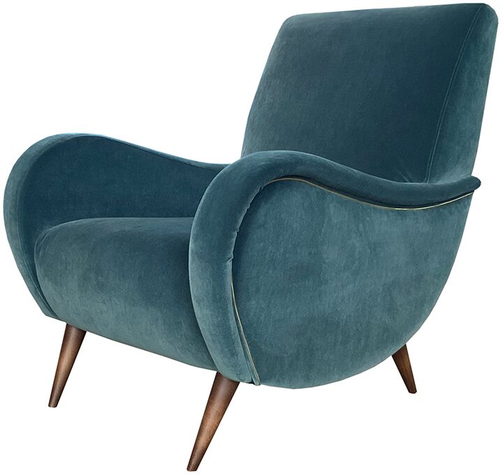 Alexander James Lonnie Chair in Biba Haze | Shackletons