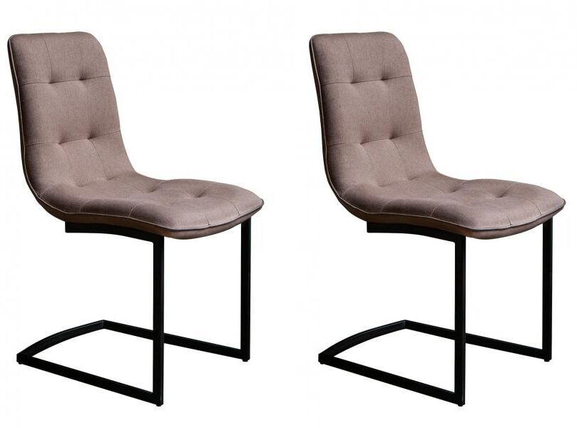 Pair of Carlton Furniture Hampton Dining Chairs in Tawny | Shackletons