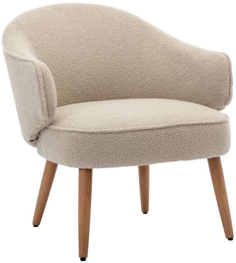 Global Furniture Alliance Iris Acent Chair in Sand Fabric | Shackletons