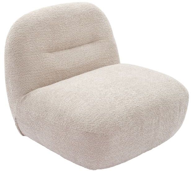 Global Furniture Alliance Luna Acent Chair in Oyster Fabric | Shackletons