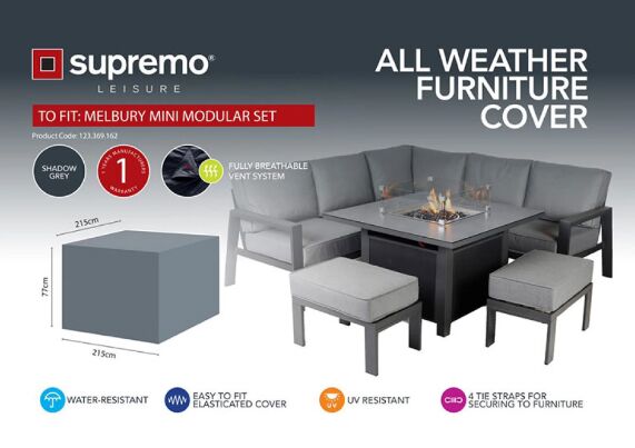 Supremo Melbury Mini Modular Set Furniture Cover | Shackletons