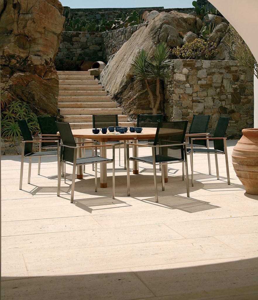 Barlow Tyrie Mercury 8 Seat Round Dining Set | Shackletons