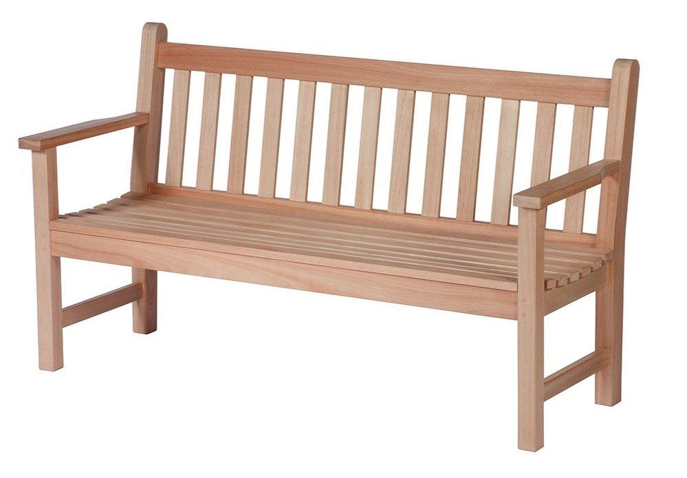 Barlow Tyrie Lavenham Garden Bench 150 Eucalyptus Excluding Cushion | Shackletons