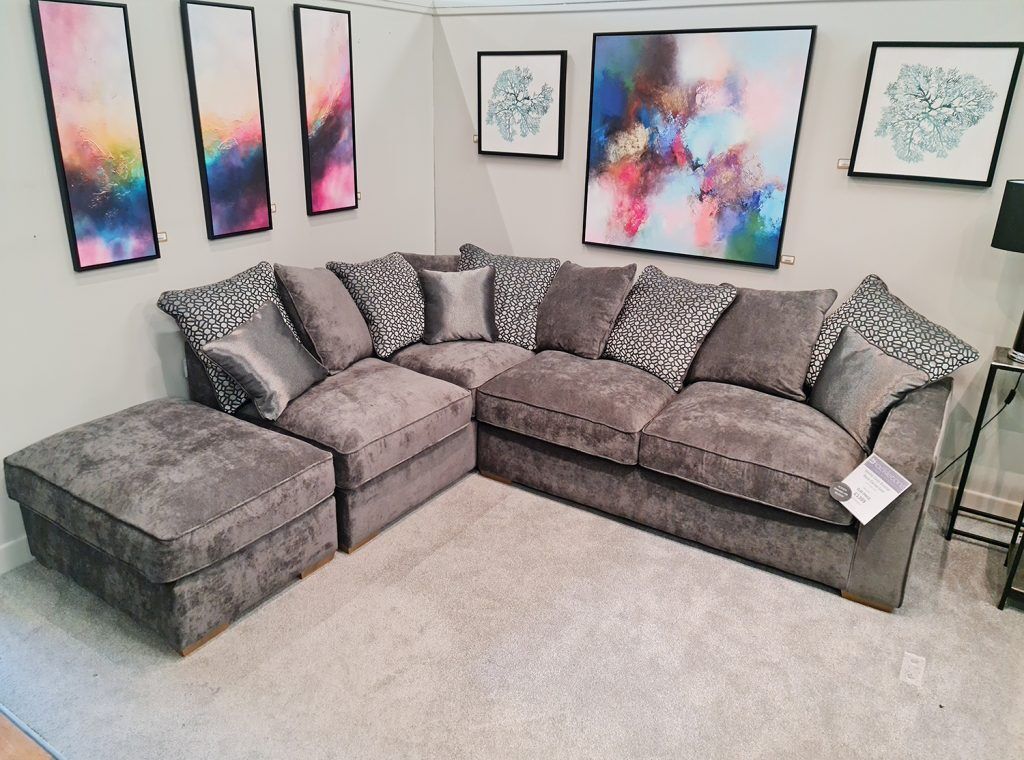 Monte Carlo RH2+LFC+FST Scatter Back Sofa in Kingston Charcoal | Shackletons