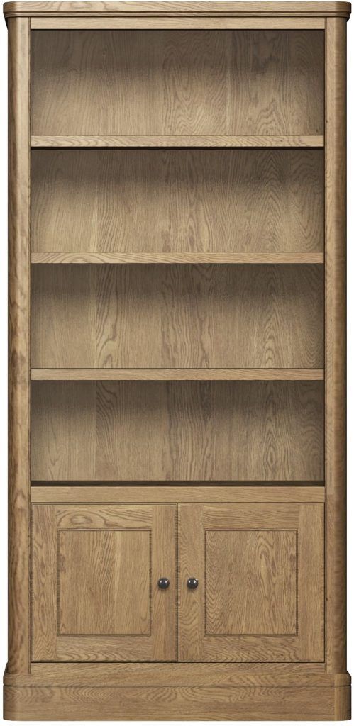 Carlton Furniture Copeland Tall Bookcase with Cupboard | Shackletons