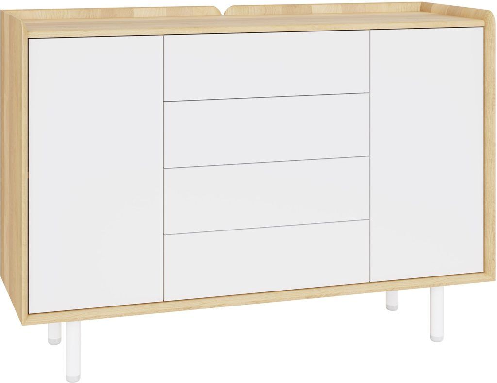 Bell Stocchero Balto Large Sideboard White | Shackletons