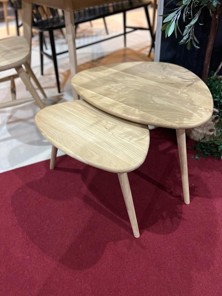 Bell Stocchero Vigo Nest of 2 Tables Natural | Shackletons