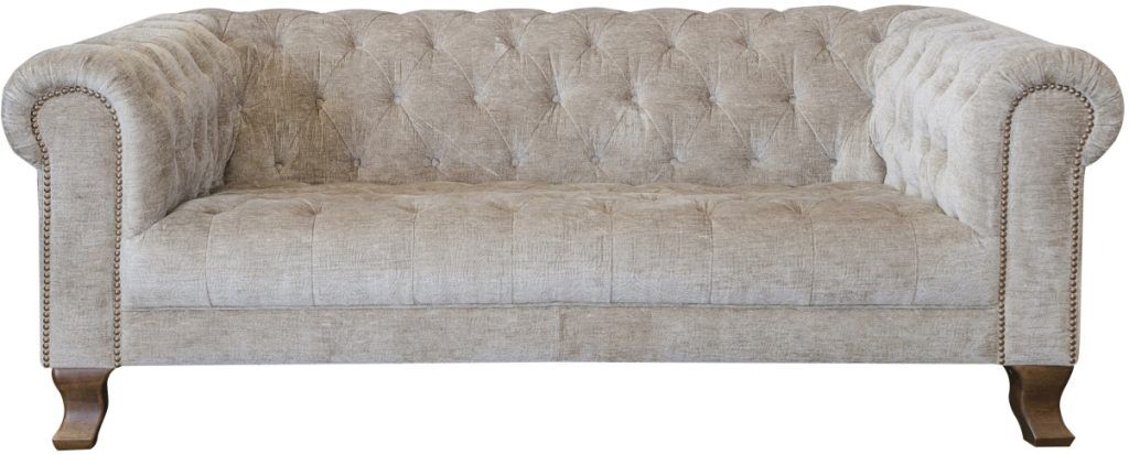 Alexander James Vivienne Midi Deep Depth Sofa No Scatters in Dickens Mushroom | Shackletons