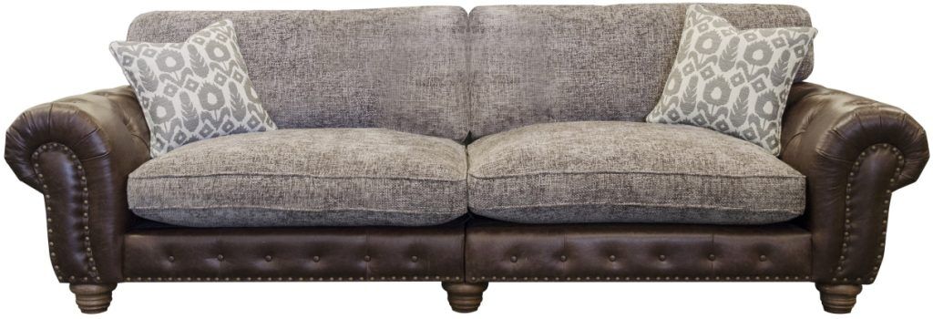 Alexander James Wilson Grand Split Sofa Standard Back in Satchel Nutmeg | Shackletons