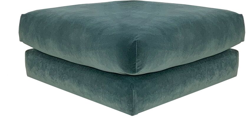 Alexander James Summerton Footstool in Biba Haze | Shackletons