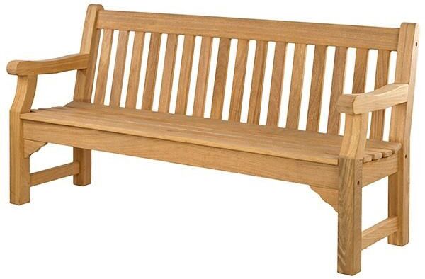 Alexander Rose Roble Royal Park Garden Bench 6Ft FSC 100 | Shackletons