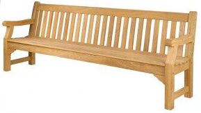 Alexander Rose Roble Royal Park Garden Bench 8Ft FSC 100 | Shackletons