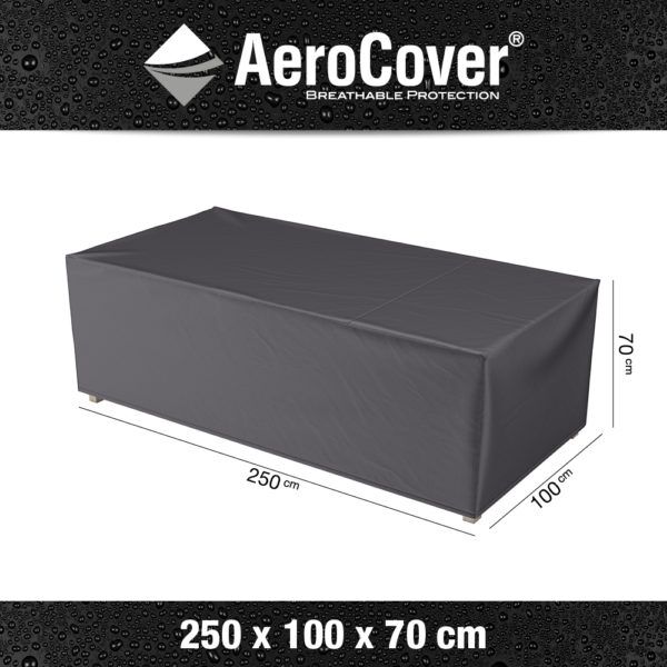 Lounge Bench Aerocover 250cm x 100cm x 70cm | Shackletons