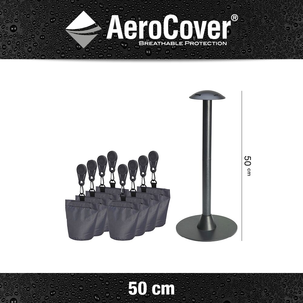 Cover Support Pole Set 24cm x 10cm x 20cm | Shackletons