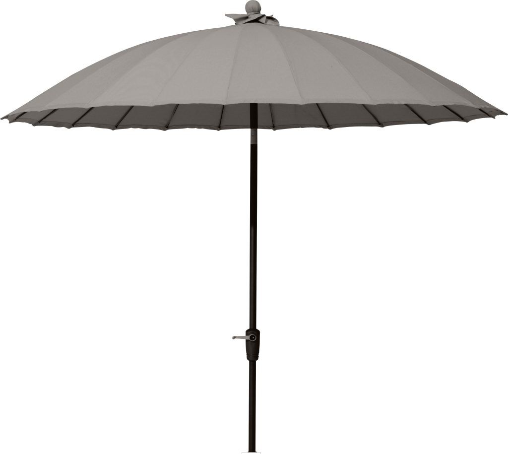 4 Seasons Outdoor Shanghai 25m Round Parasol Taupe | Shackletons