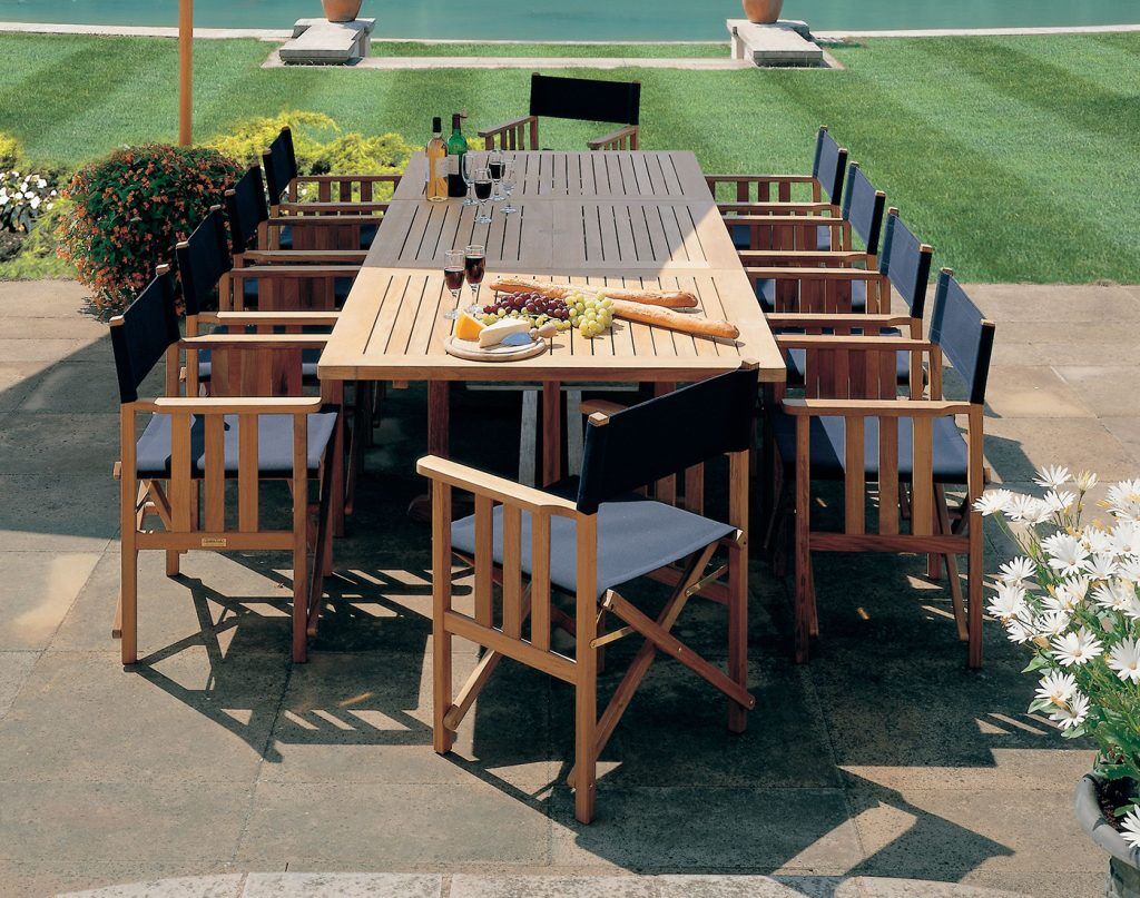 Barlow Tyrie Safari 10 Seat Dining Set | Shackletons