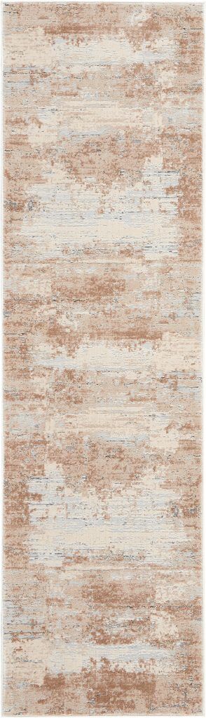 Nourison Rugs Rustic Textures Runner RUS03 Rug in Beige 23m x 066m | Shackletons