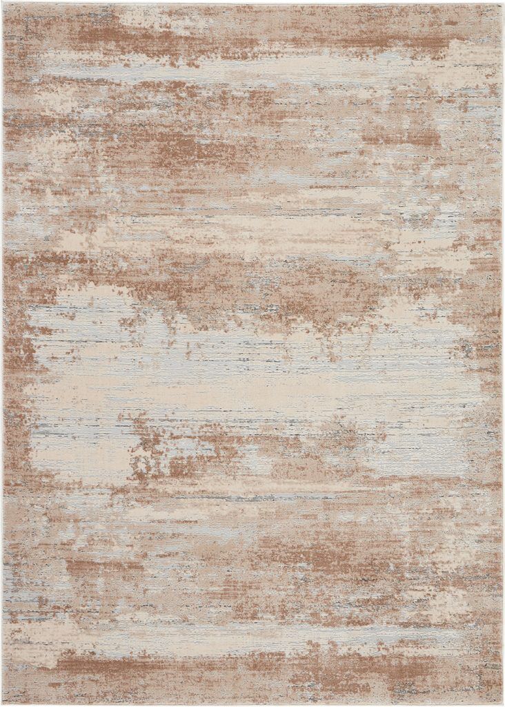 Nourison Rugs Rustic Textures Rectanglular RUS03 Rug in Beige 22m x 16m | Shackletons