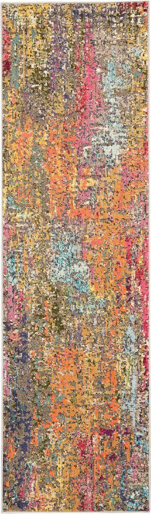 Nourison Rugs Celestial Runner Rug 183m x 061m in Sunset | Shackletons