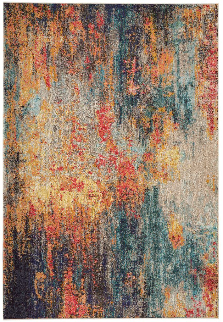 Nourison Rugs Celestial Rectangular Rug 18m x 119m in Multicolour | Shackletons