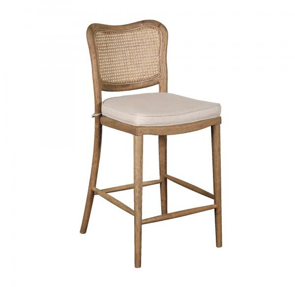 Carlton Furniture Anouk Barstool with Upholstered Seat Pad | Shackletons