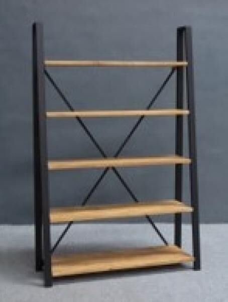 Carlton Furniture Java Graduated Metal Bookcase | Shackletons