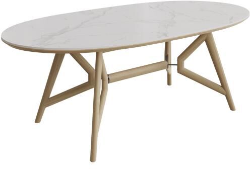 Carlton Furniture Morgan Oval Dining Table | Shackletons