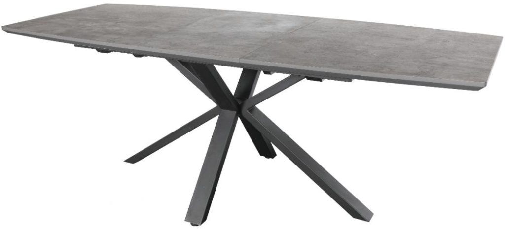 Carlton Furniture Verona Dining Table Concrete Effect | Shackletons