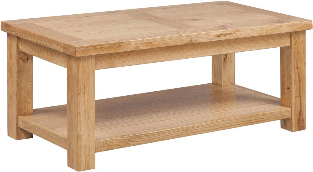 Tuscany Natural Oak Coffee Table | Shackletons