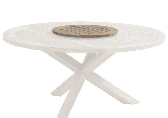 4 Seasons Outdoor Louvre Lazy susan teak 65 cm Ø | Shackletons