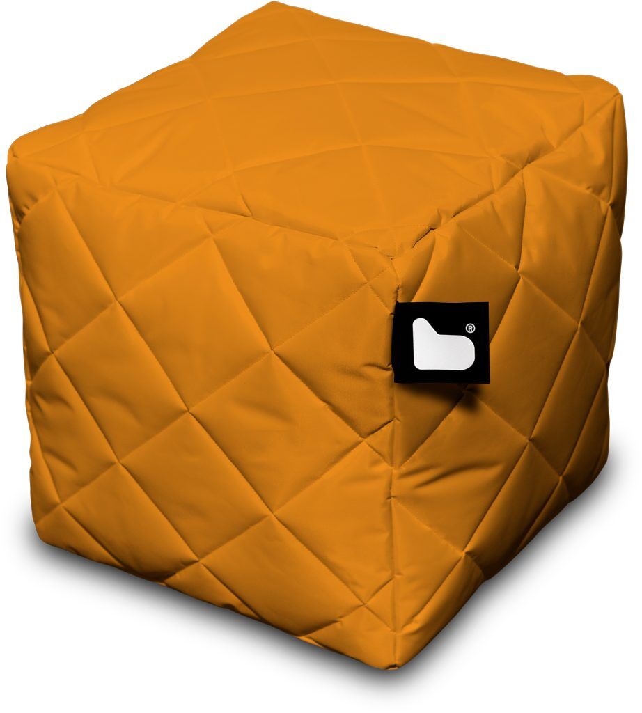 Extreme Lounging Bean Box Orange Quilted | Shackletons