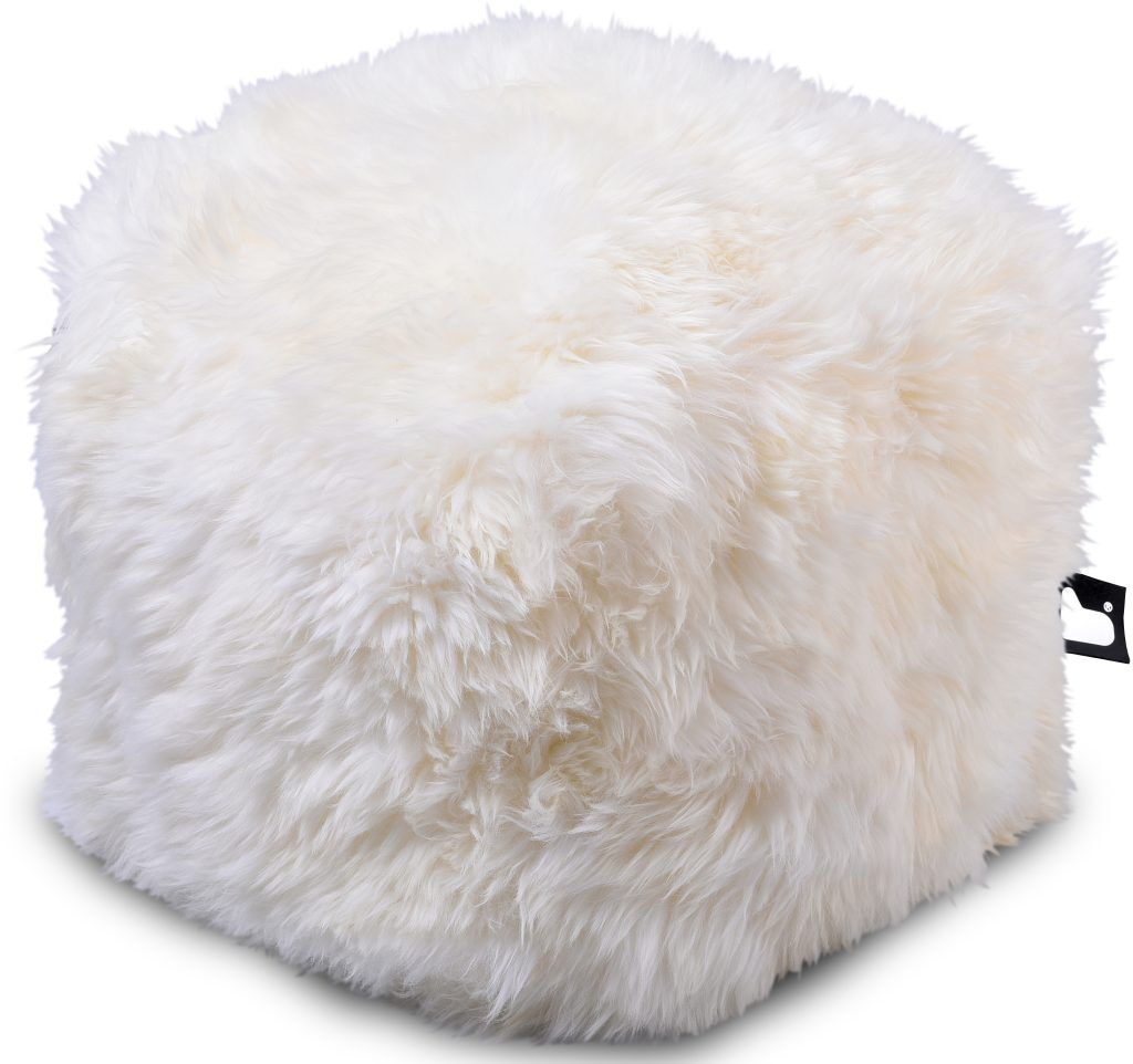 Extreme Lounging Bean Box Cream Fur | Shackletons