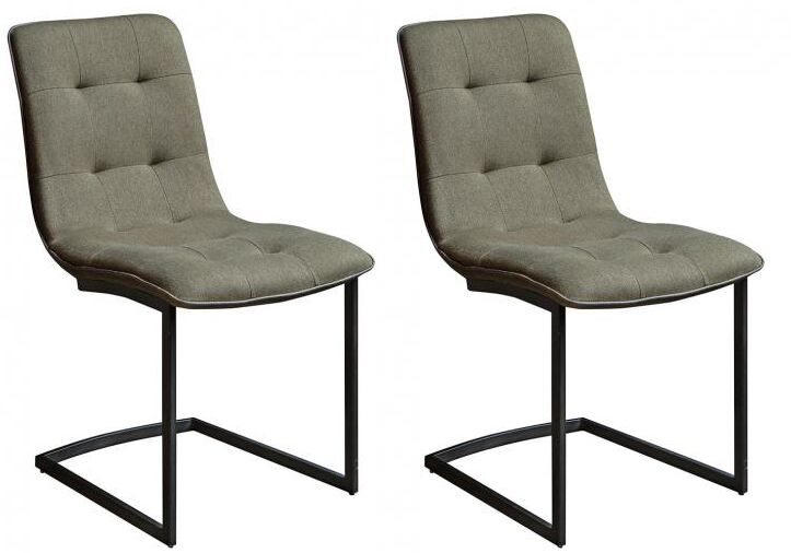 Pair of Carlton Furniture Hampton Dining Chairs in Hunter | Shackletons