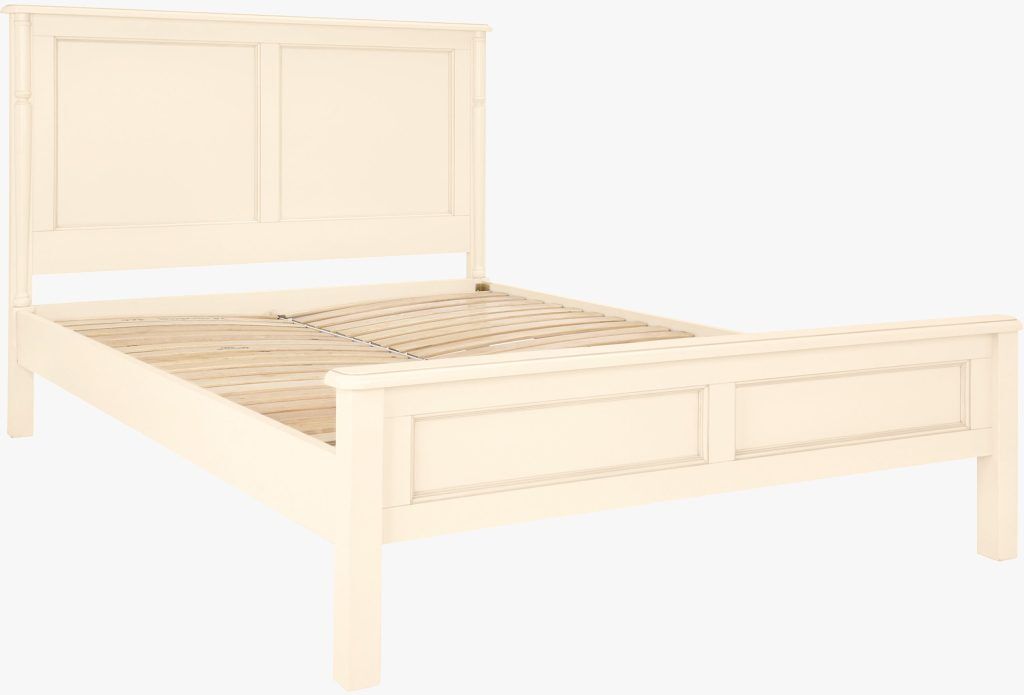 Laura Ashley Clifton 4ft 6 Bedframe in Ivory | Shackletons