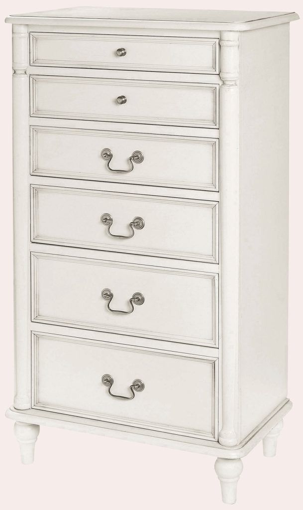 Laura Ashley Clifton 6 Drawer Tall Chest in Dove Grey | Shackletons